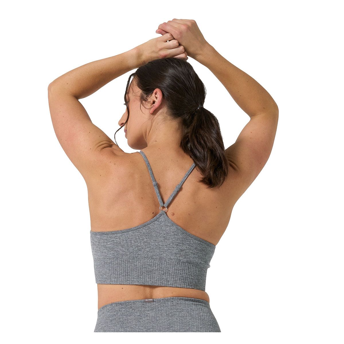 Ell/Voo Womens Reili Seam Free Crop Sports Bra