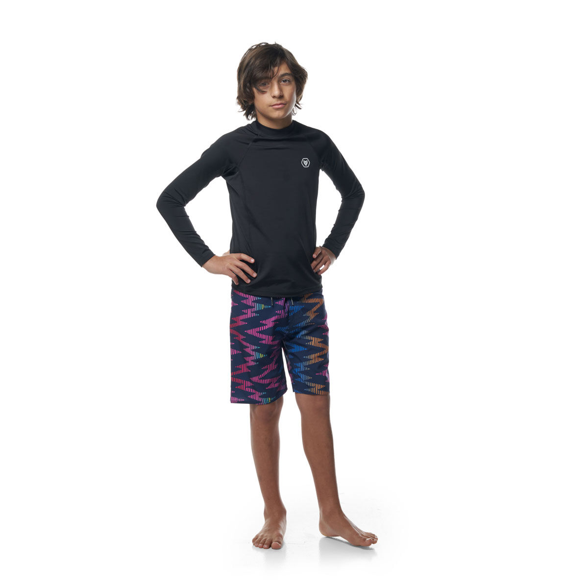 Tahwalhi Boys Long Sleeve Sun Top