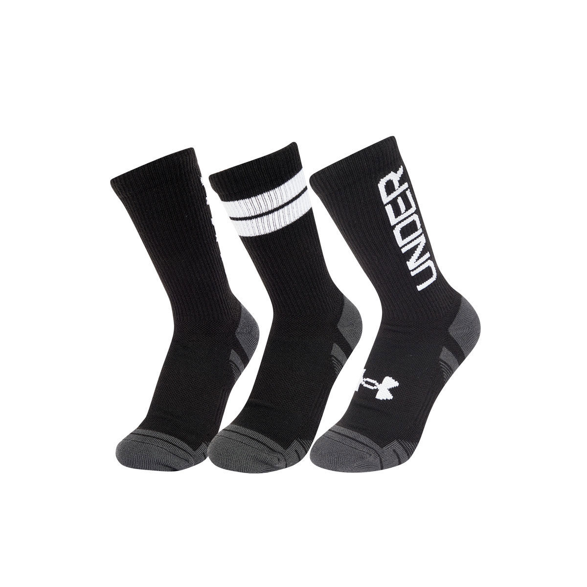 Under Armour Performance Tech Crew Socks 3 Pack
