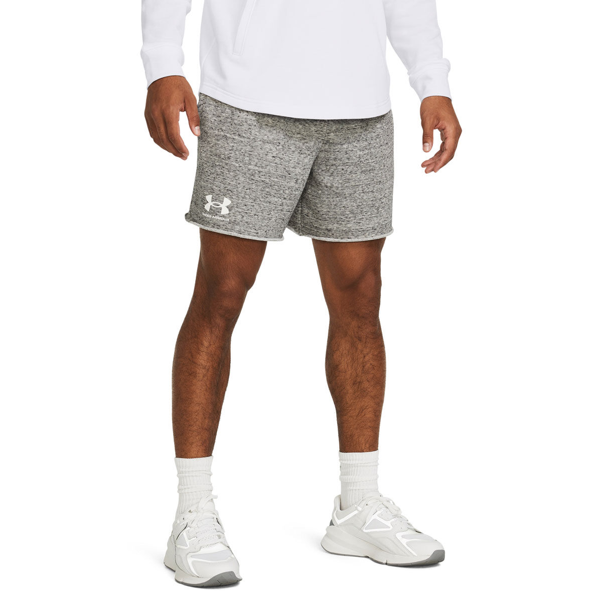 Under Armour Mens UA Rival Terry 6 inch Shorts