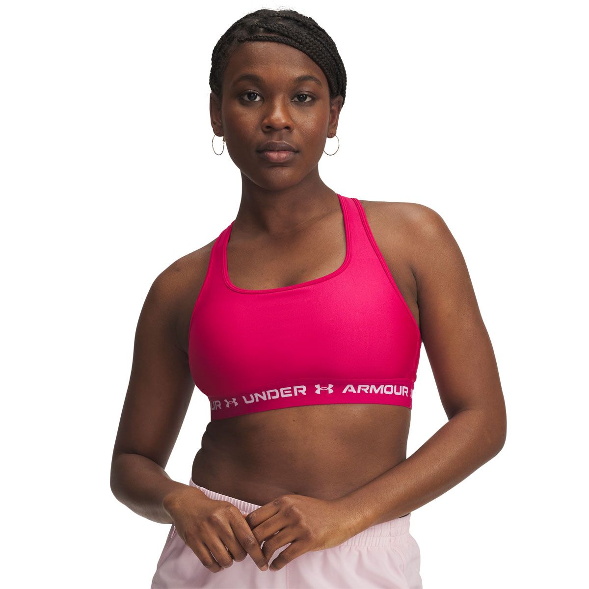 Under Armour Womens Crossback Mid Support Sports Bra