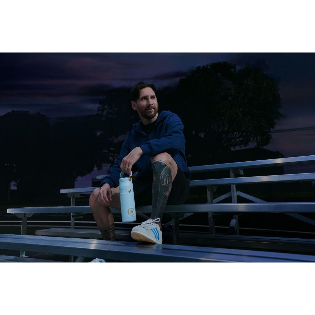 Stanley x Messi Aerolight Flip Straw 709ml/24oz Water Bottle