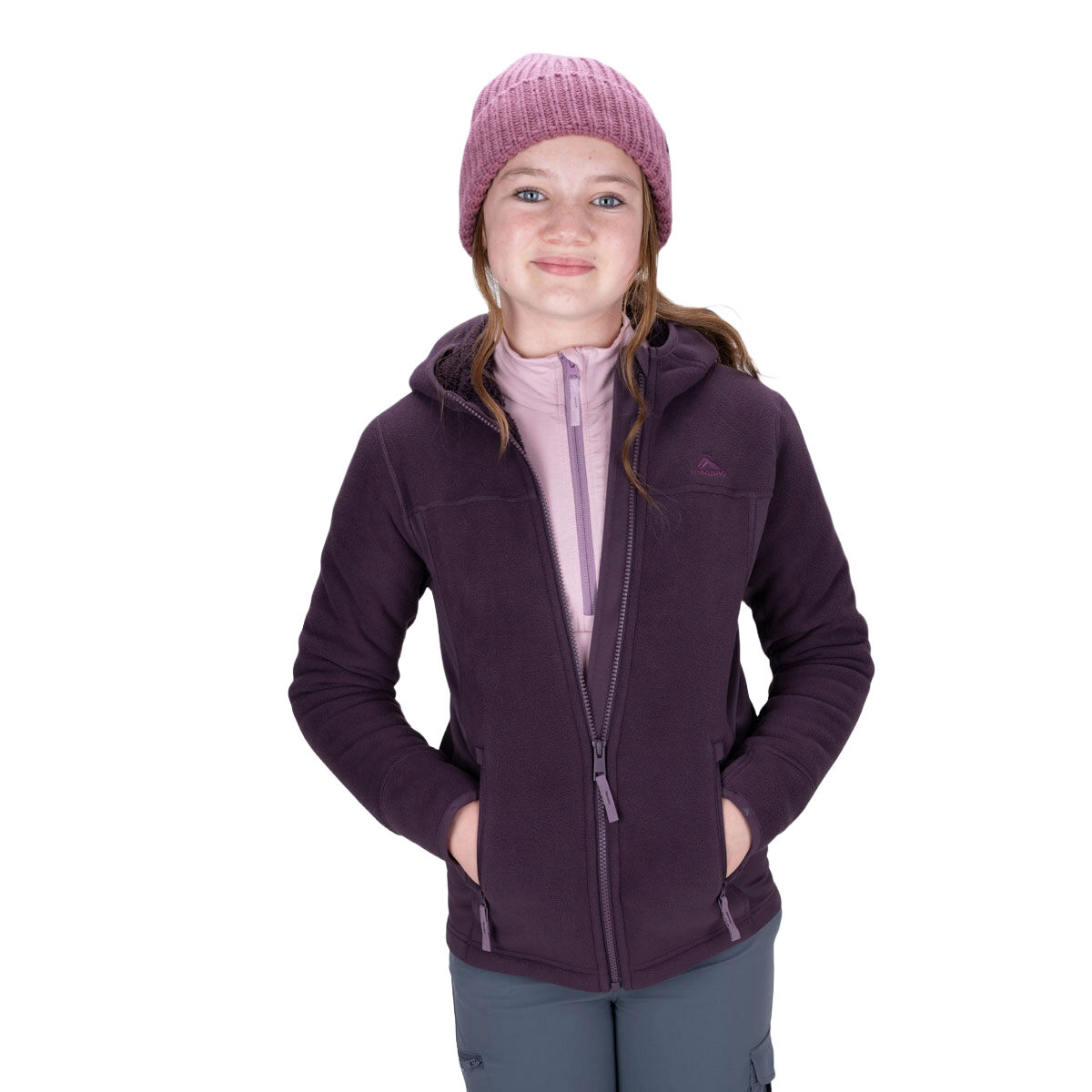 macpac Junior Mini Mountain Hooded Fleece Jacket
