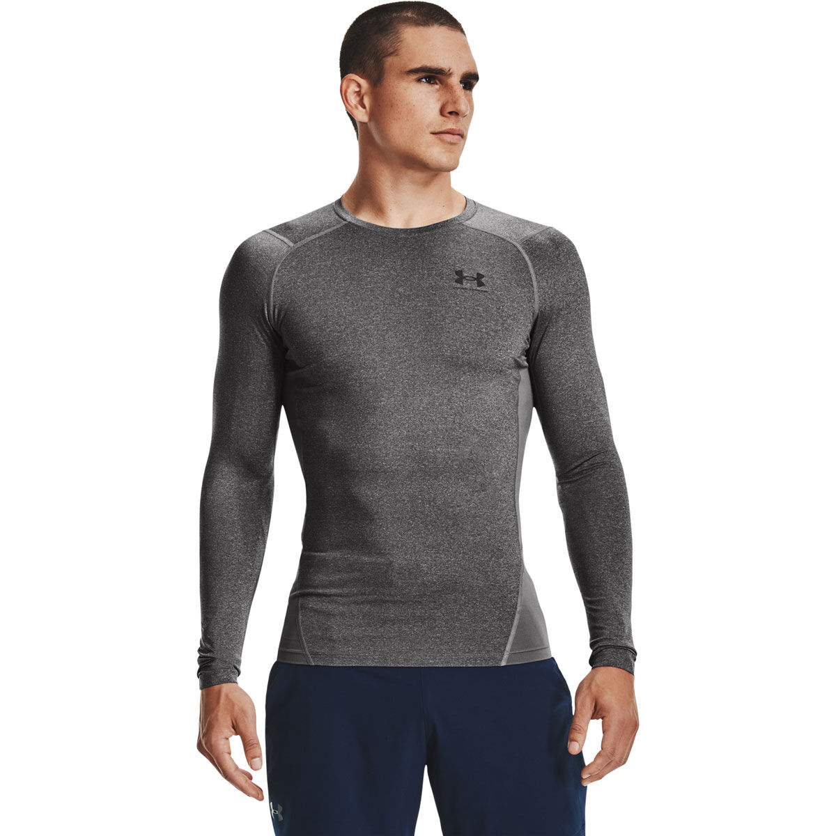 Under Armour Mens UA HeatGear Armour Long Sleeve Compression Top