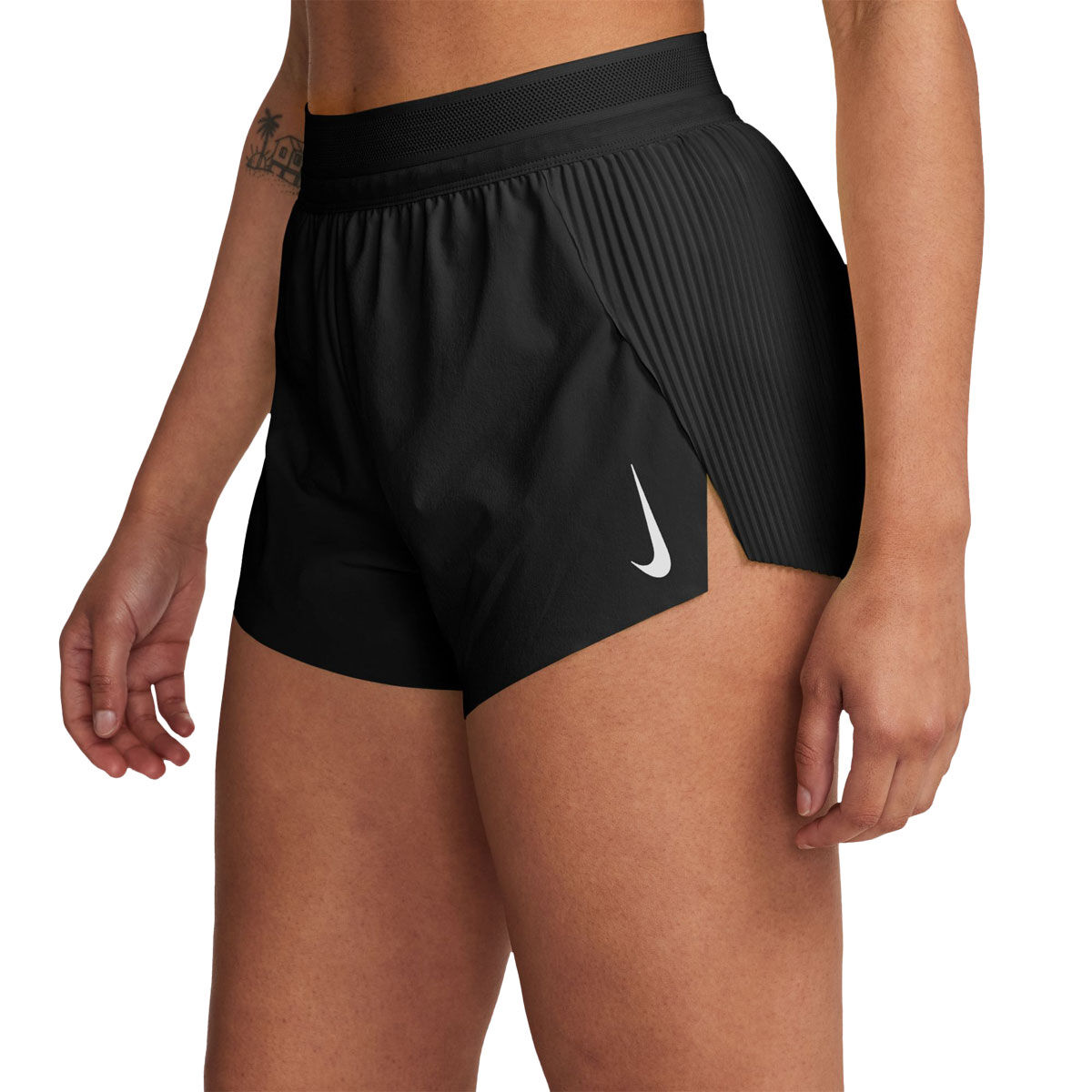 Nike Womens AeroSwift Dri-FIT ADV Mid Rise 3 Inch Running Shorts