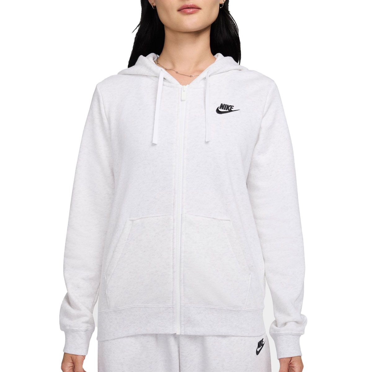Nike Womens Sportswear Club Fleece Full Zip Hoodie