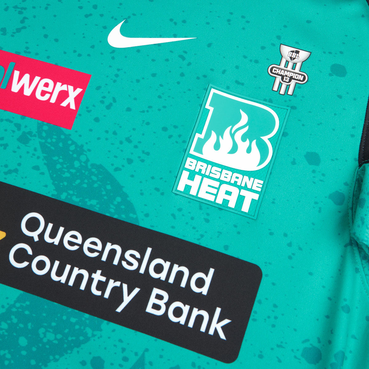 Brisbane Heat 2024/25 Kids BBL Home Jersey Blue/Black XS