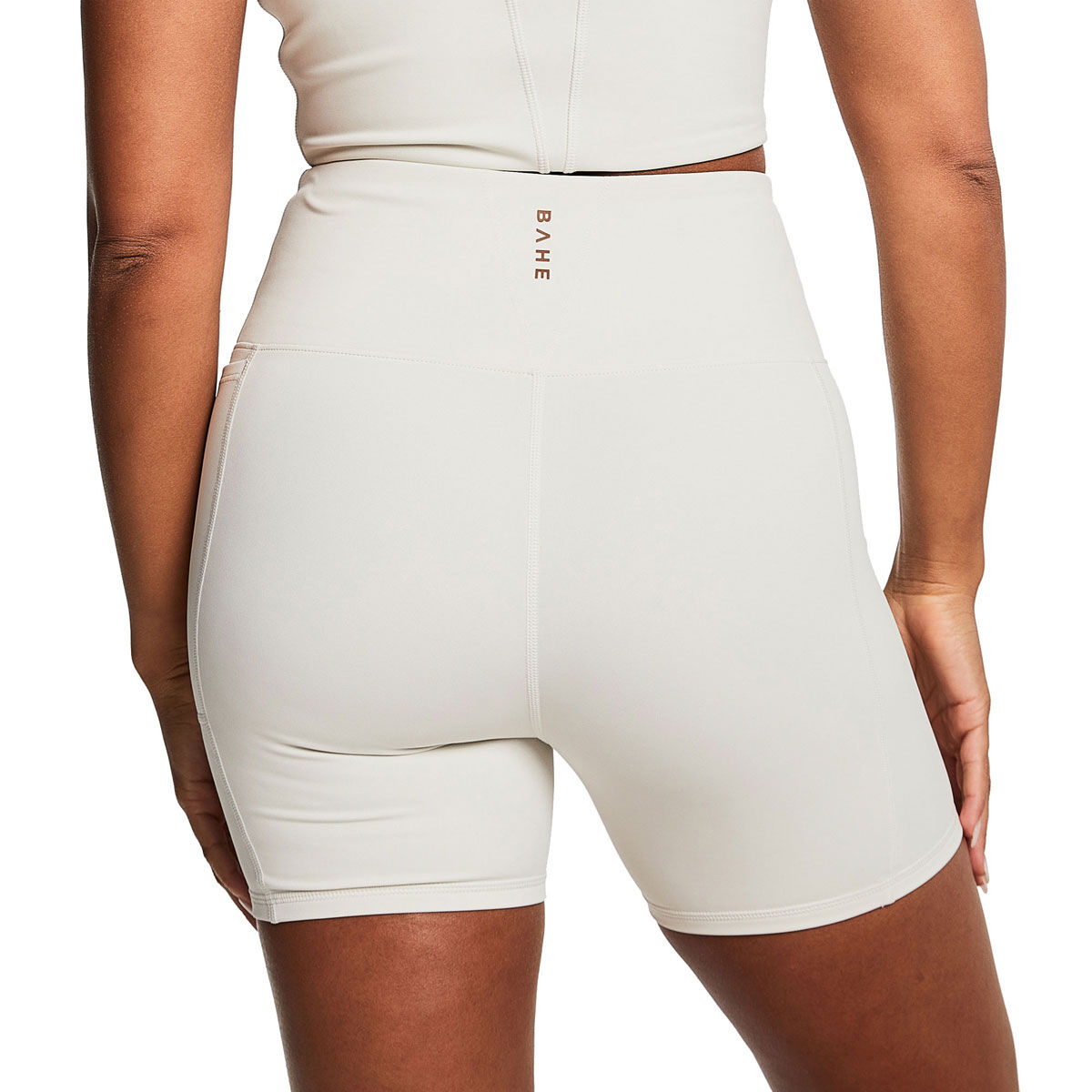 Bahe Womens Dinamica High Rise Shorts