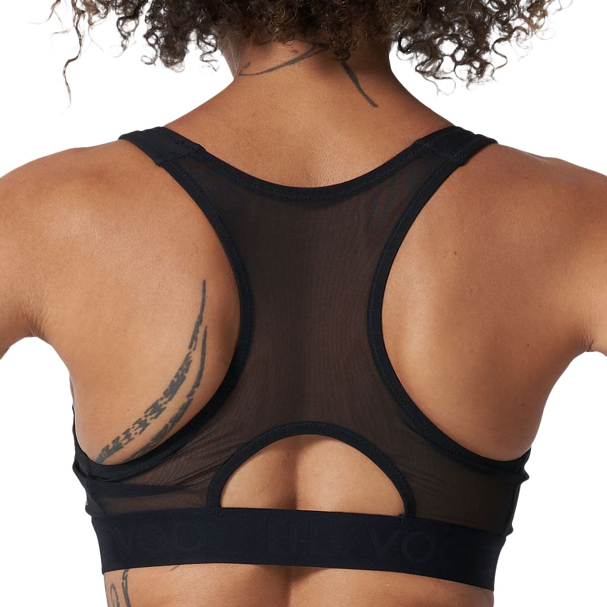 Ell/Voo Womens Essentials Training Crop Sports Bra