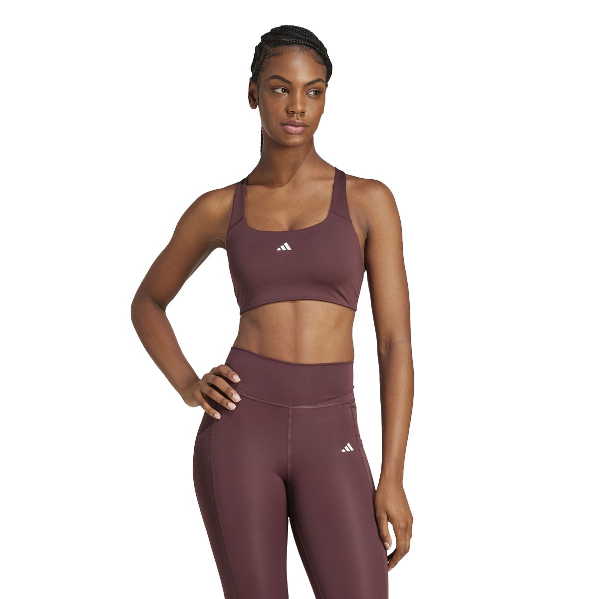adidas Womens Powerimpact Training Medium Support Sports Bra