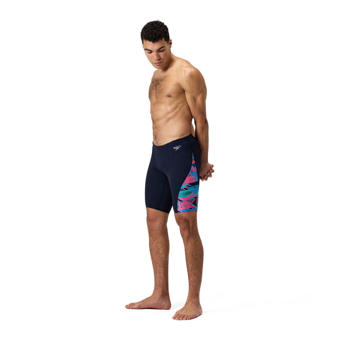 Speedo Mens Allover Digi Vcut Jammer