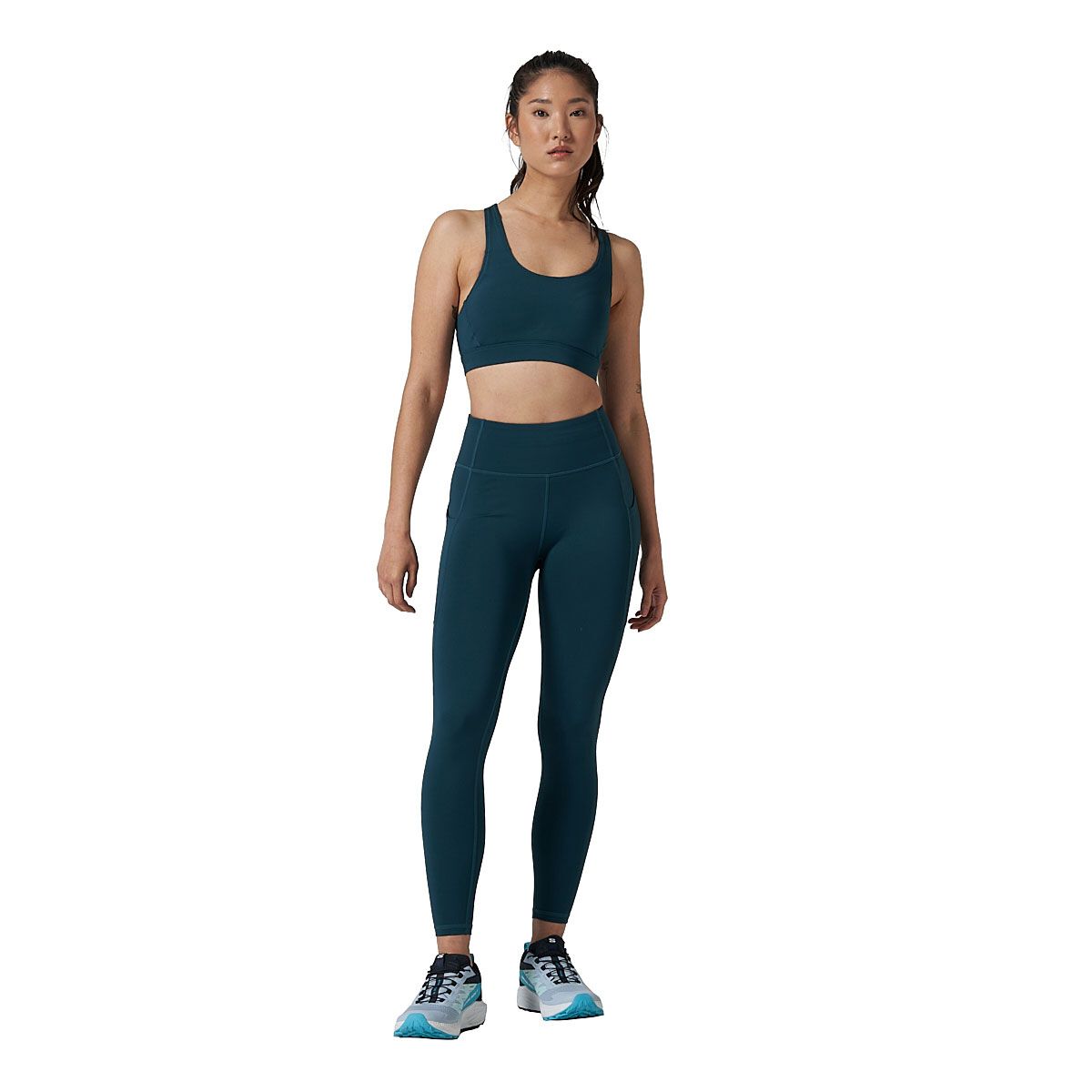 Ell/Voo Womens Training Crop Sports Bra