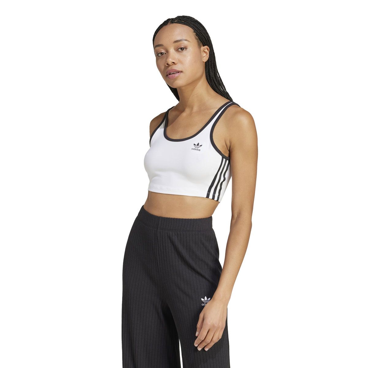 adidas Originals Womens Adicolor Classics 3-Stripes Bra Top