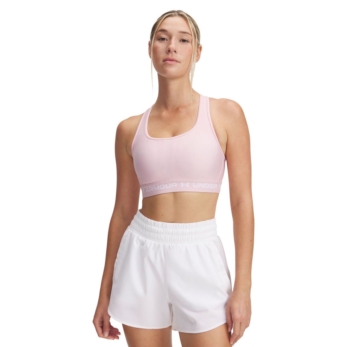 Under Armour Womens Crossback Mid Support Sports Bra