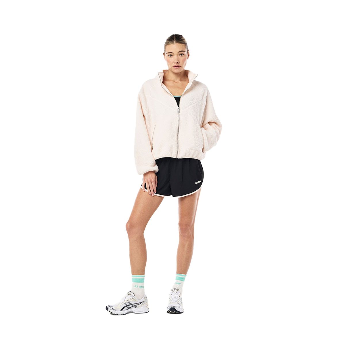 P.E Nation Womens Soundtrack Sherpa Fleece Jacket