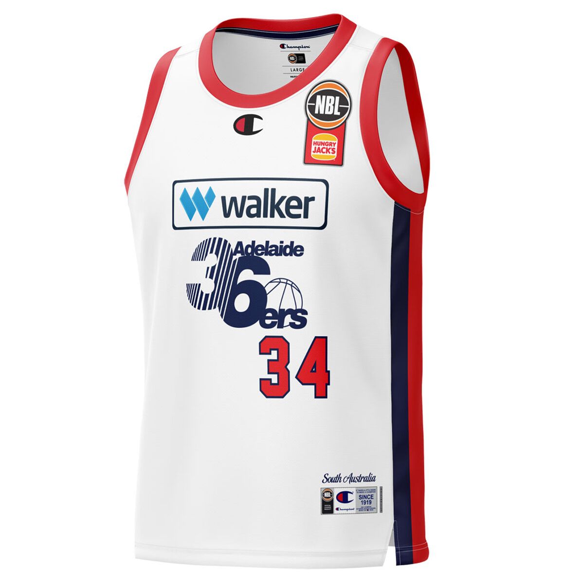 Adelaide 36ers Kids Dejan Vasiljevic 2024 Heritage Basketball Jersey