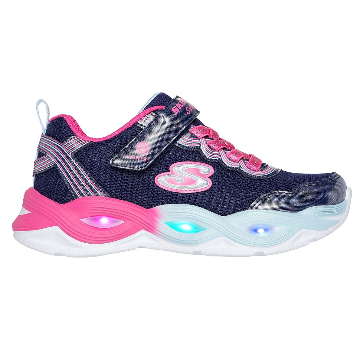 Skechers Twisty Glow PS Kids Casual Shoes