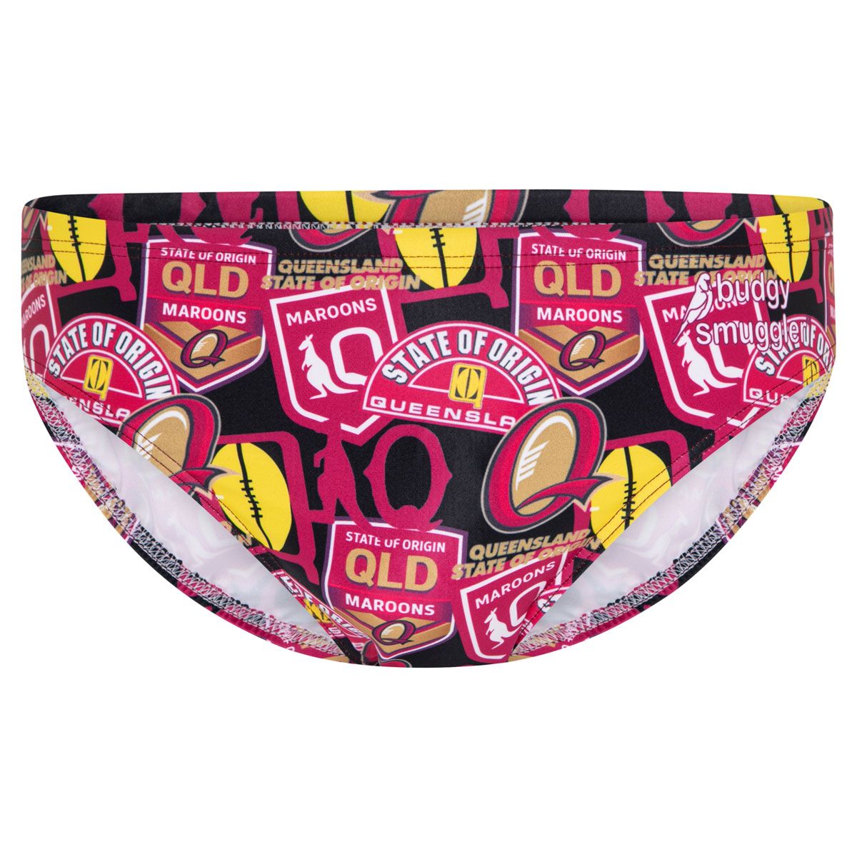 Budgy Smuggler Mens QLD Maroons State of Origin Swim Briefs