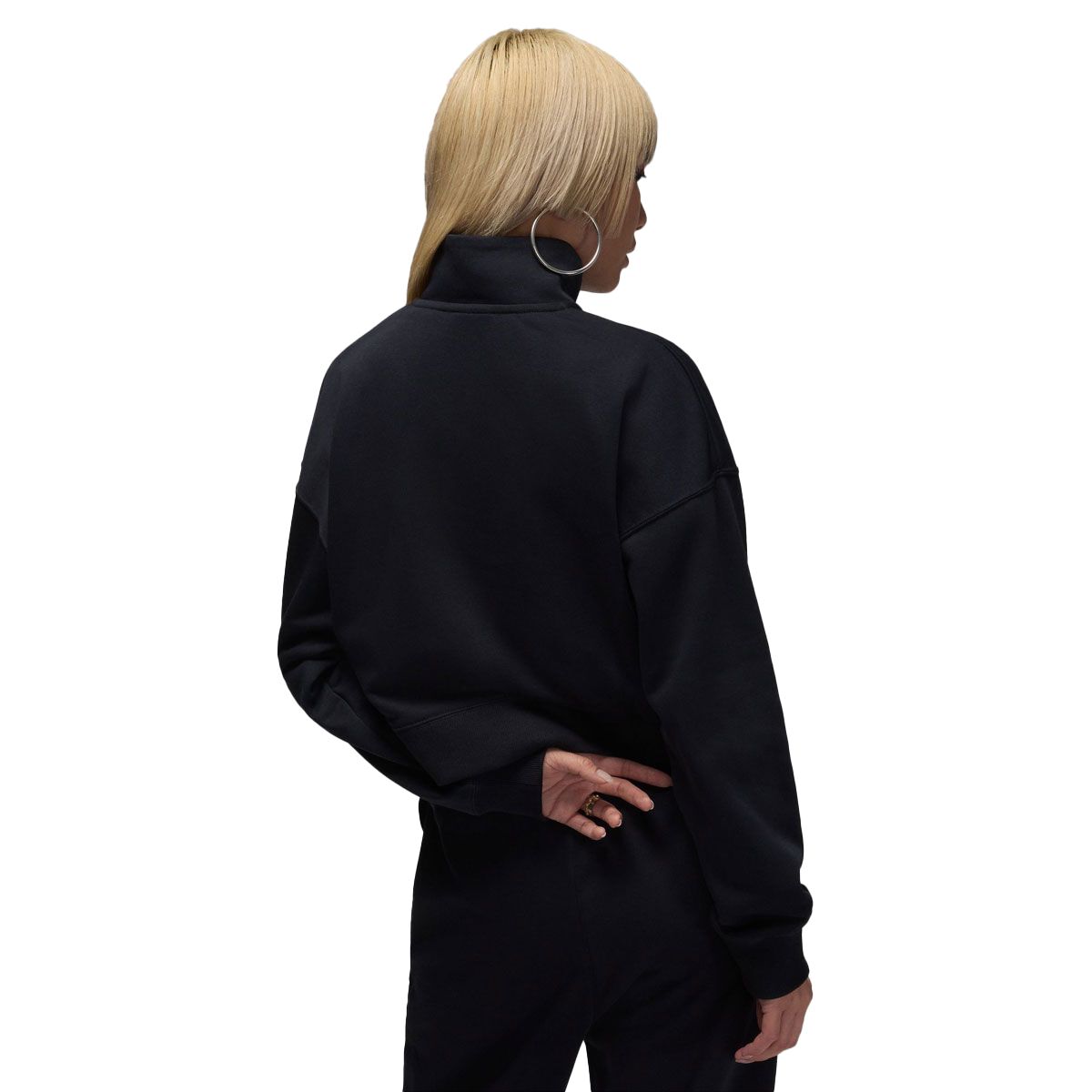 Jordan Womens Brooklyn Fleece Quarter Zip Pullover