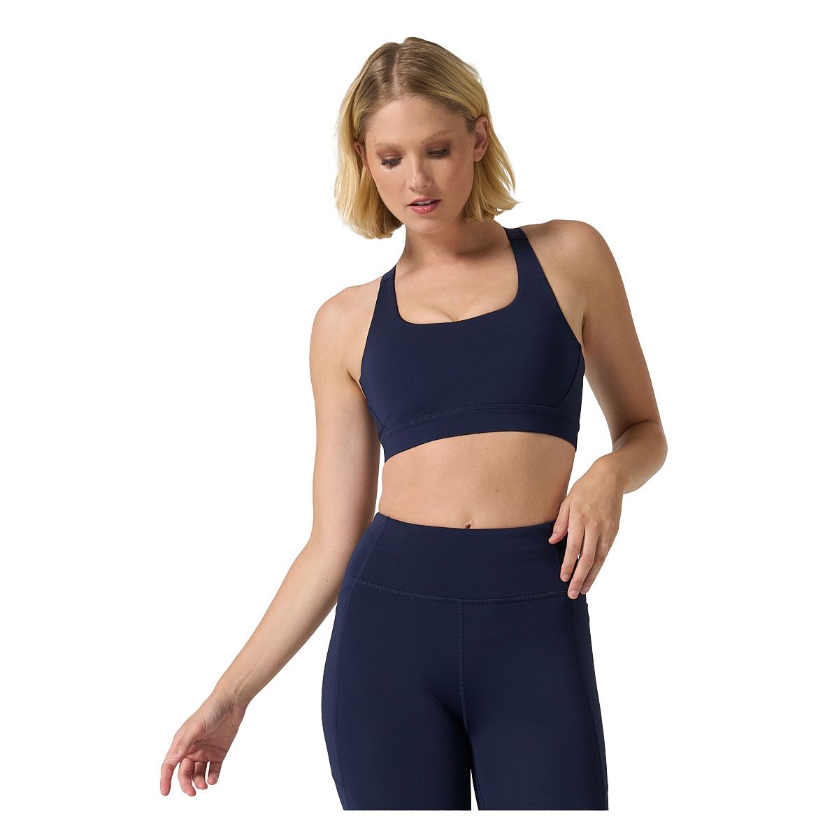 Ell/Voo Womens Kara Crop Sports Bra