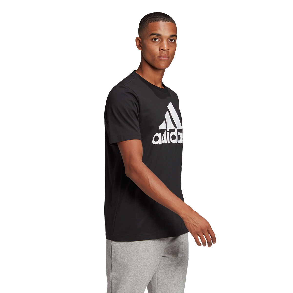 adidas Mens Essentials Big Logo Tee