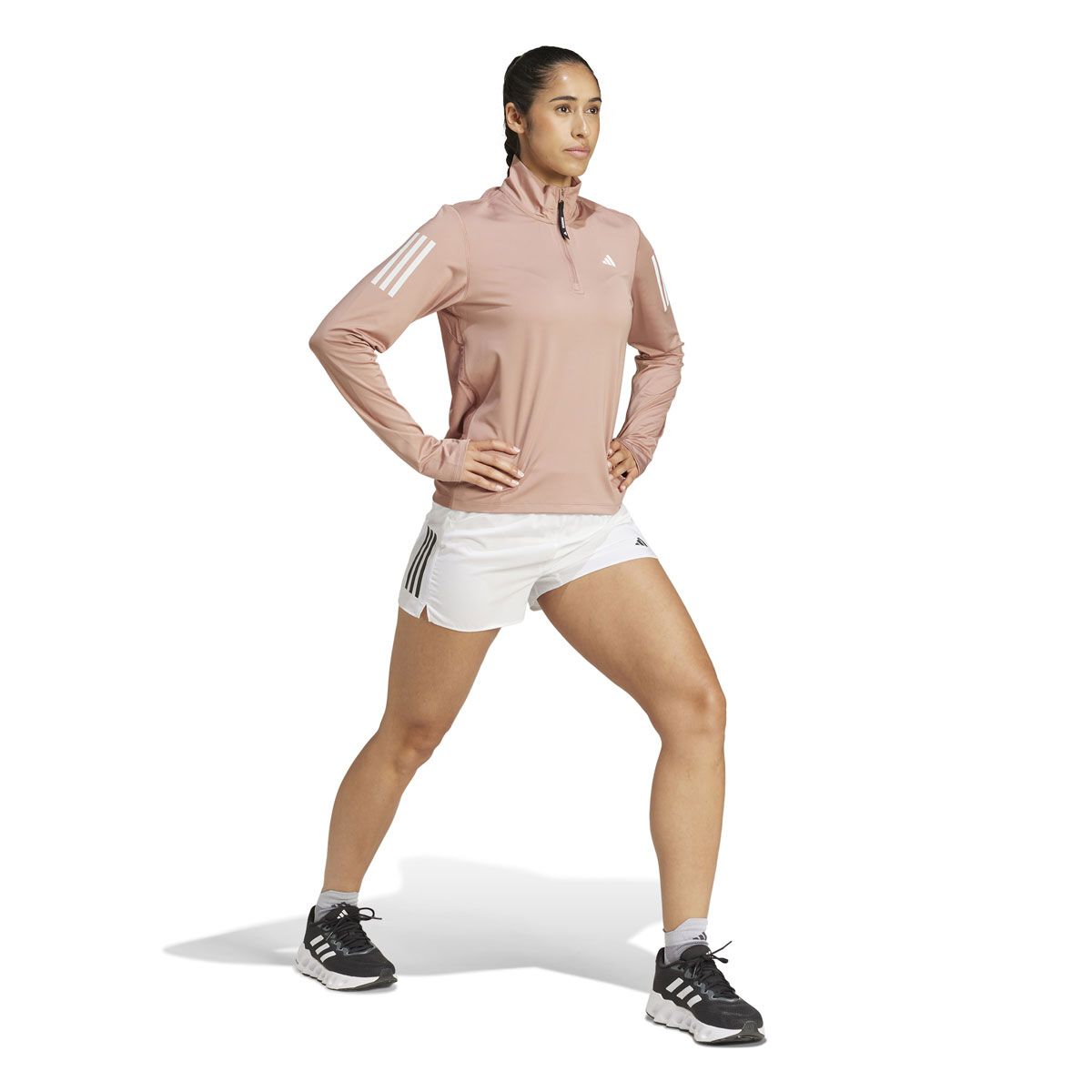 adidas Womens Own The Run Half Zip Running Top