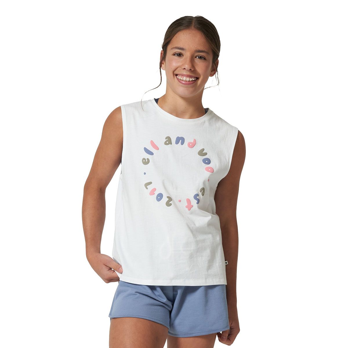 Ell/Voo Junior Abagail Muscle Tank