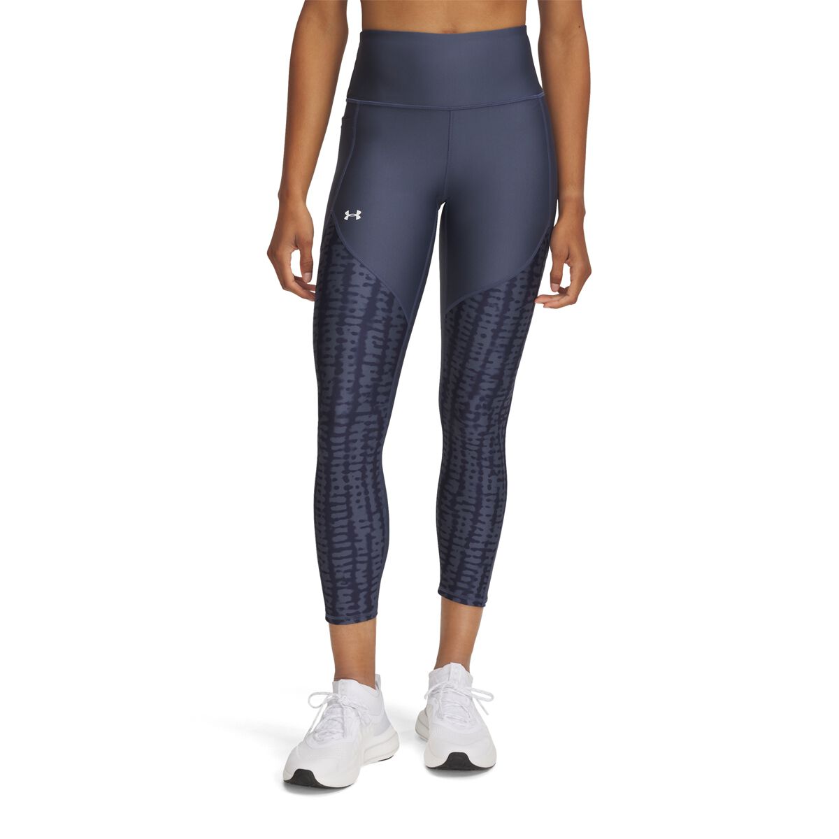Under Armour Womens Tech Print Panel Ankle Leg Tights