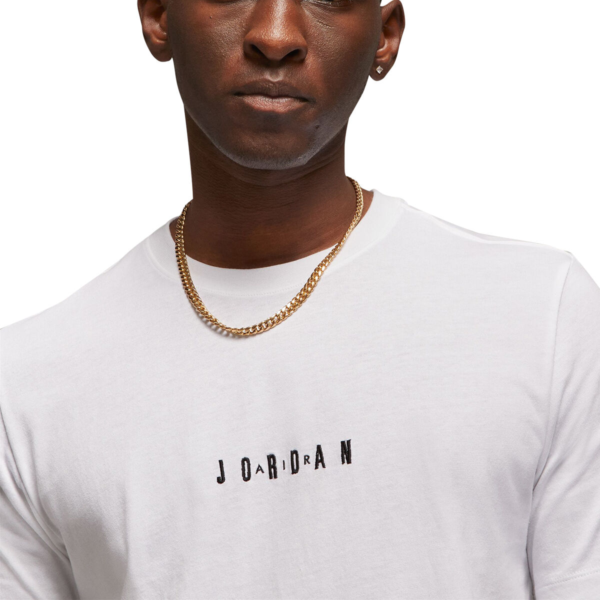 Jordan Air Mens Jumpman Embroidered Basketball Tee