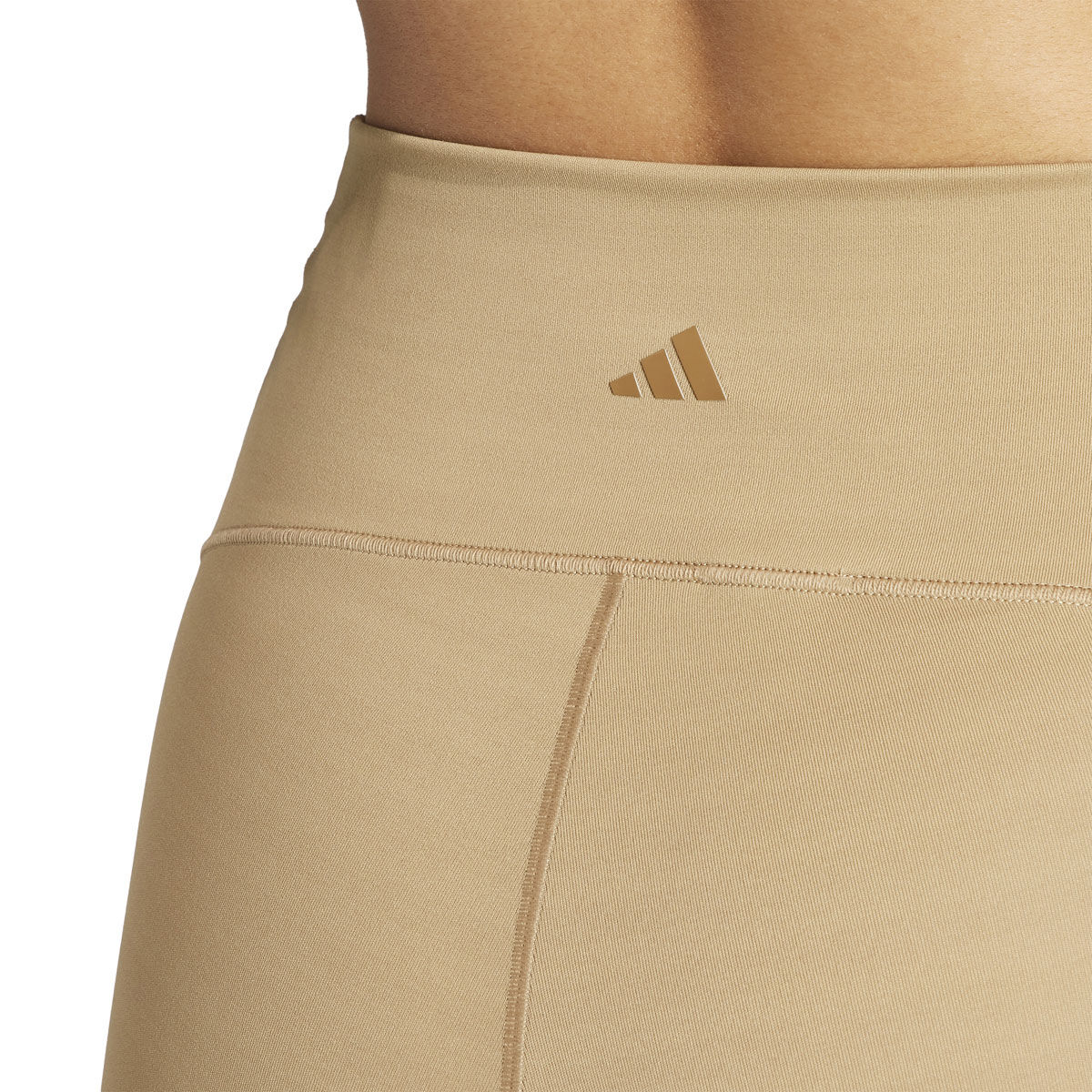 adidas Womens Yoga Studio Luxe Crossover Waistband 7/8 Tights