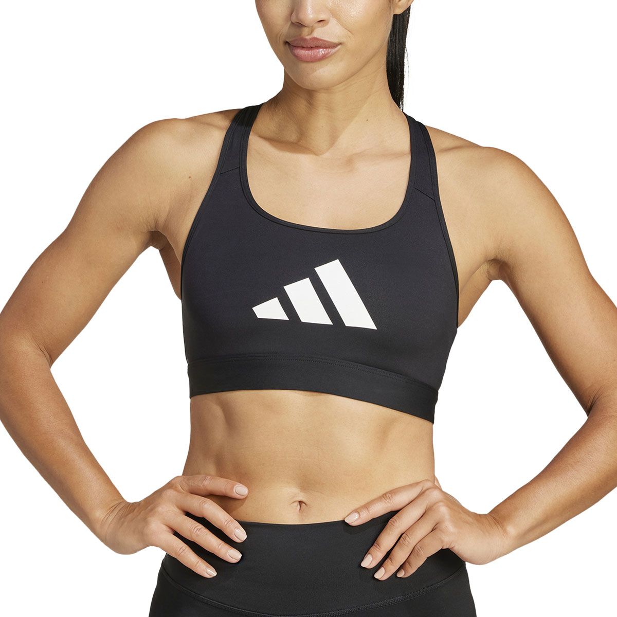 adidas Womens Powerreact Graphic Bra