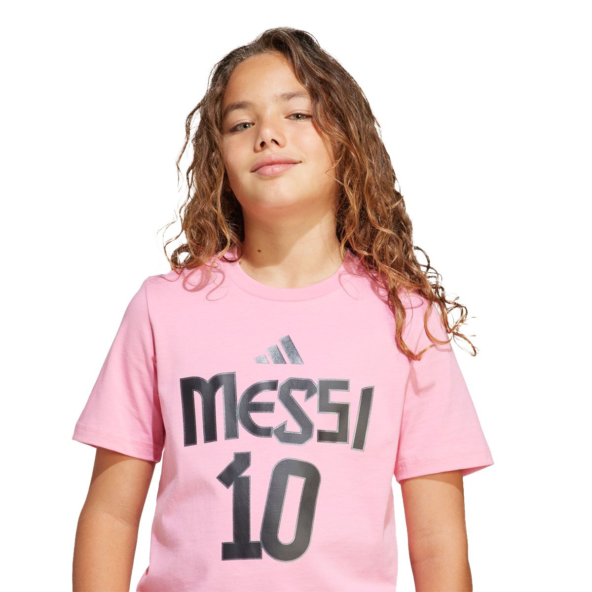 Adidas Junior Messi Name and Number Graphic Tee