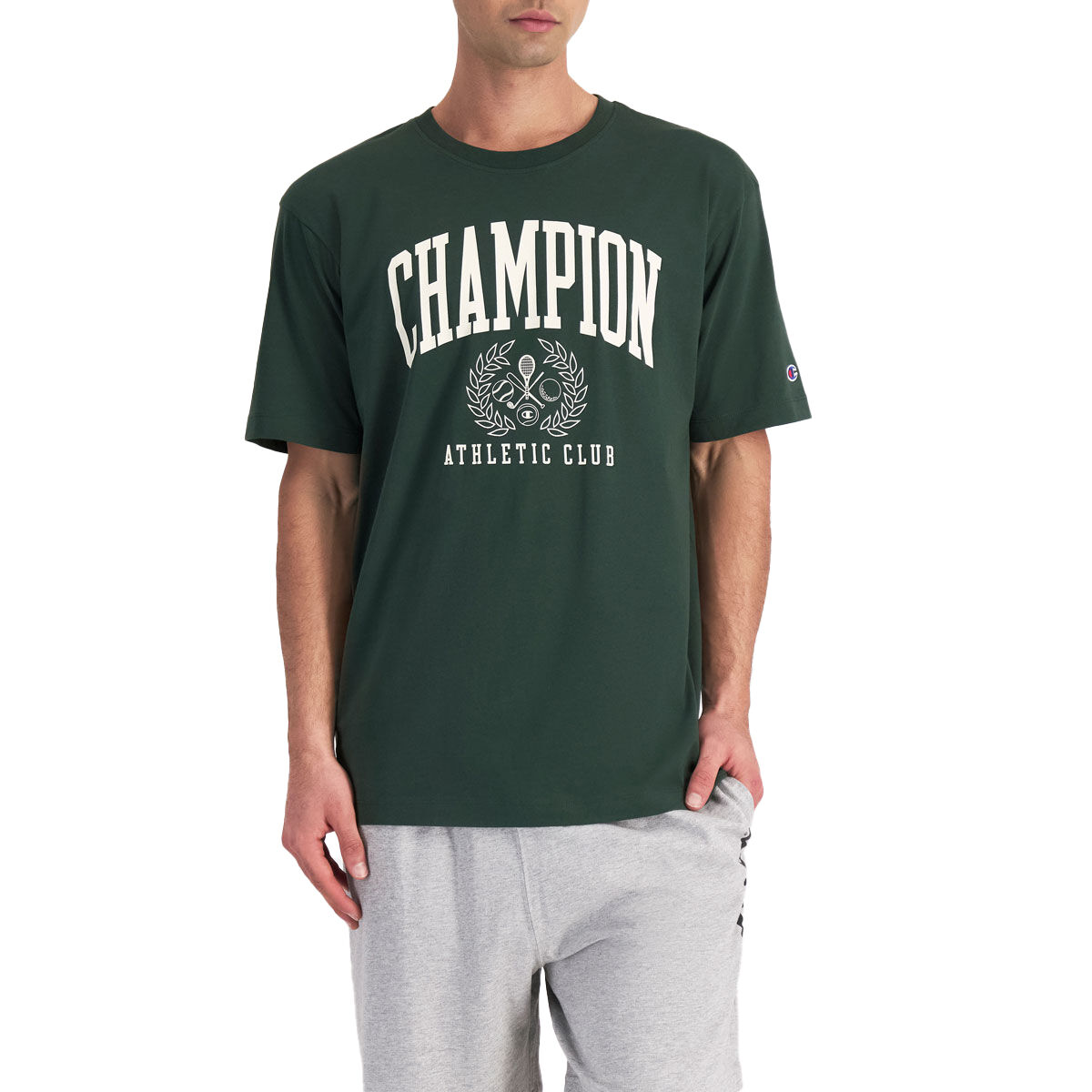 Champion Mens Graphic Short Sleeve Tee