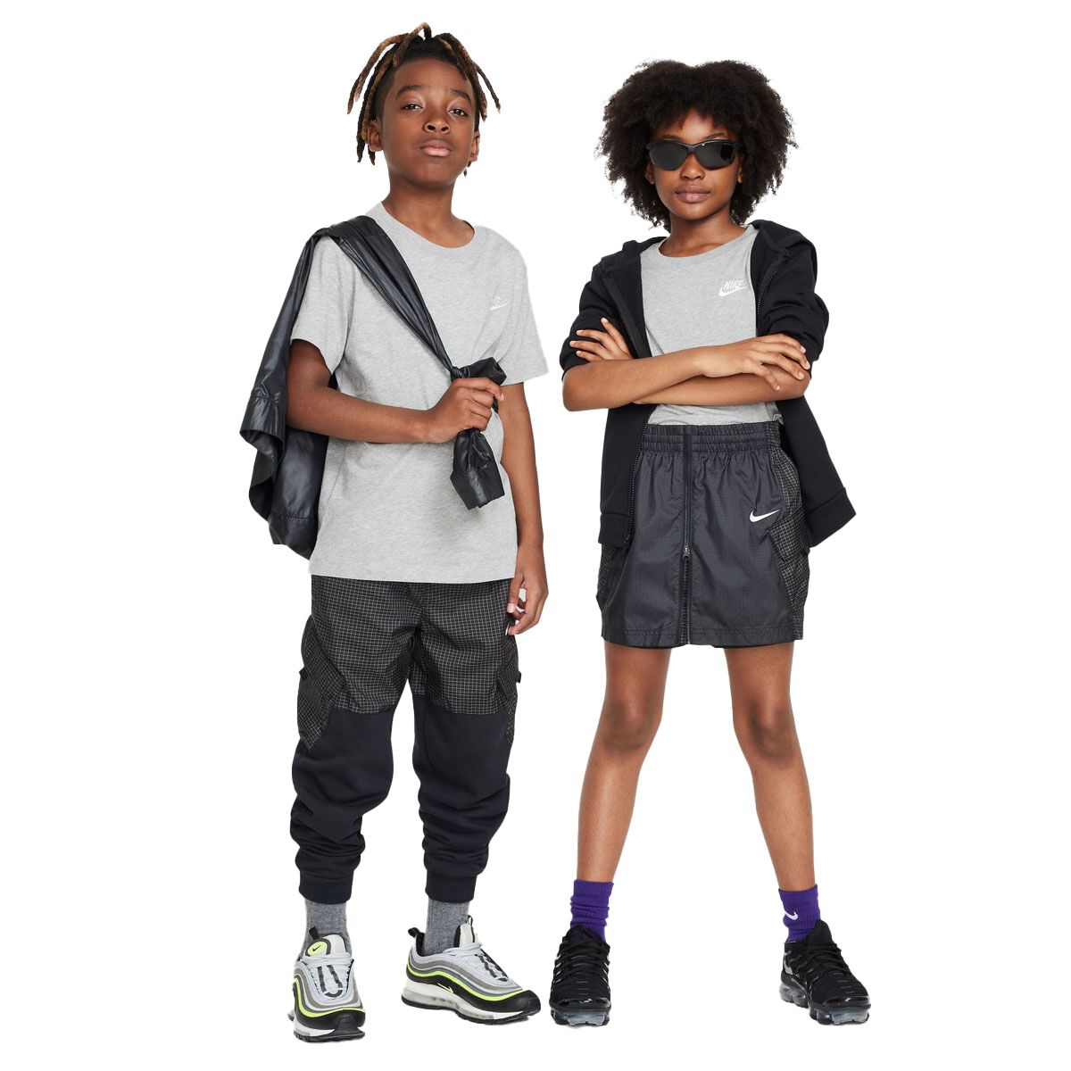 Nike Junior LBR Futura Logo Tee