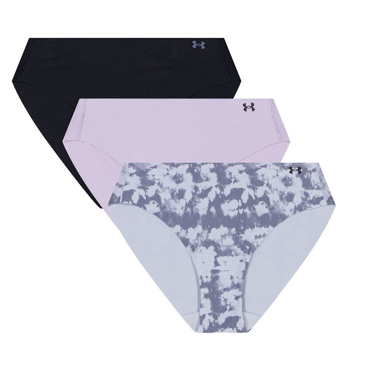 Under Armour Womens Pure Stretch Seamless Bikini Briefs 3 Pack