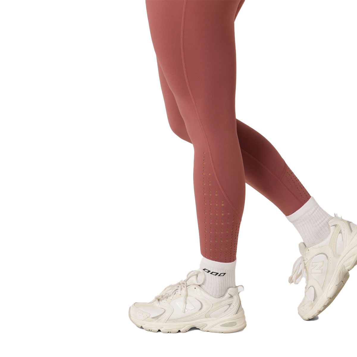 Lorna Jane Womens Reform Soft Laser Cut Ankle Biter Leggings