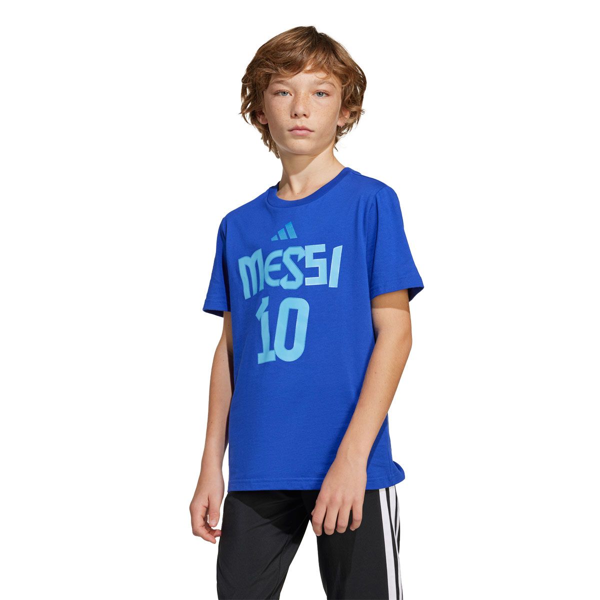 adidas Junior Messi Name and Number Tee