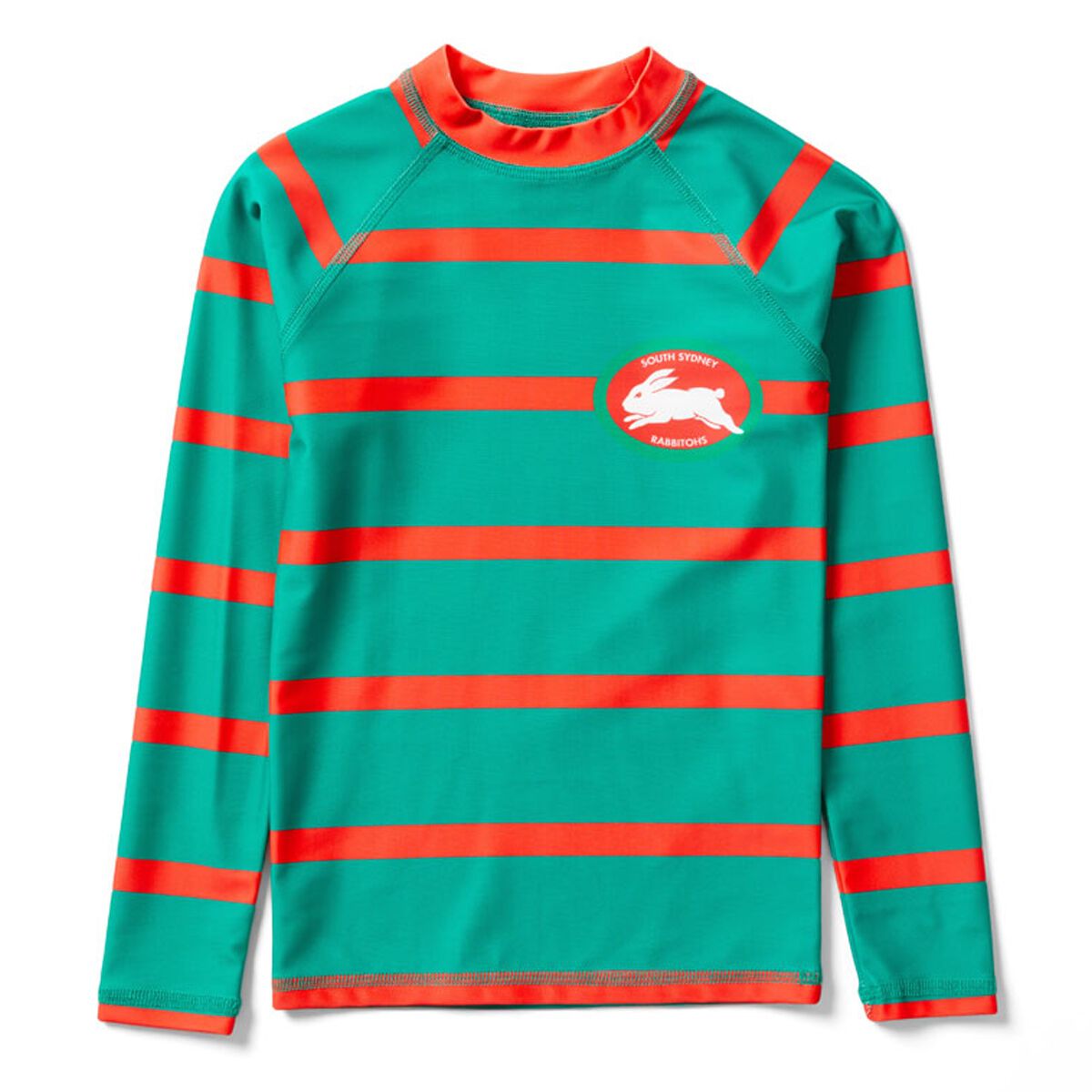 South Sydney Rabbitohs Kids Swim Rash Top