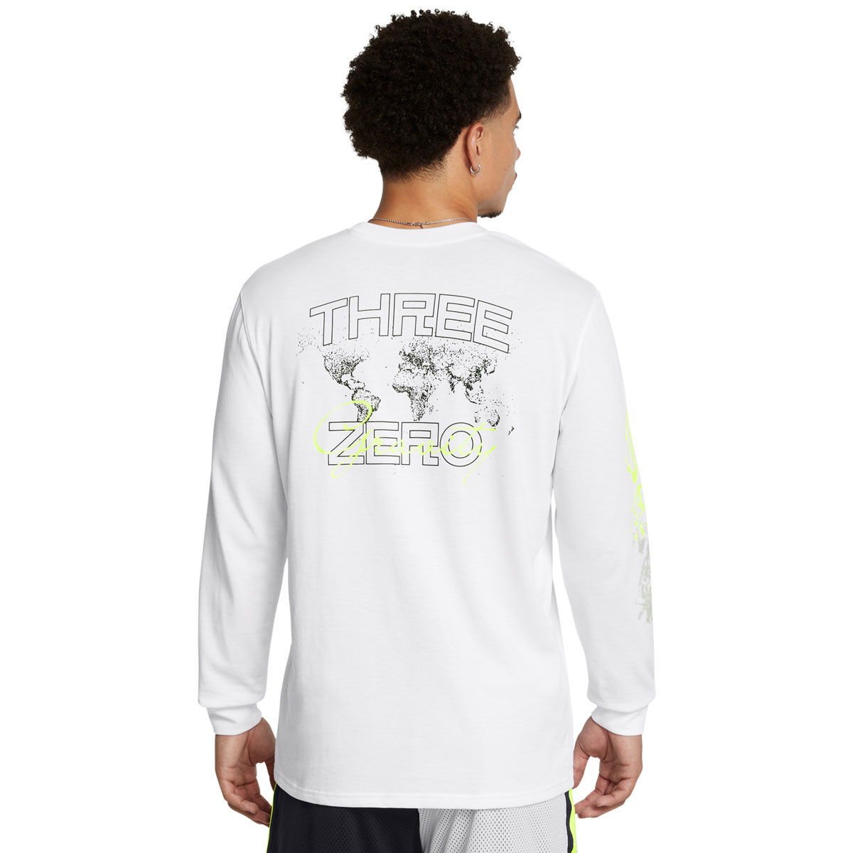 Under Armour Curry Mens Heavyweight Verbiage Long Sleeve Basketball Tee