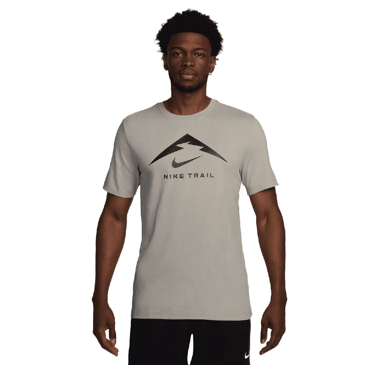 Nike Mens Trail Dri-FIT Logo Running Tee