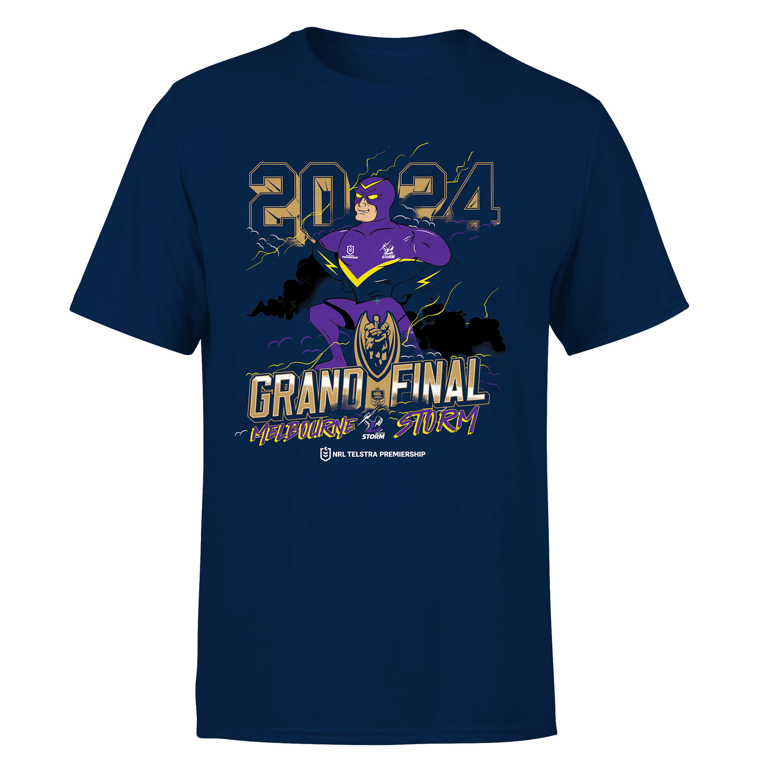 Melbourne Storm Mens 2024 Grand Final Tee