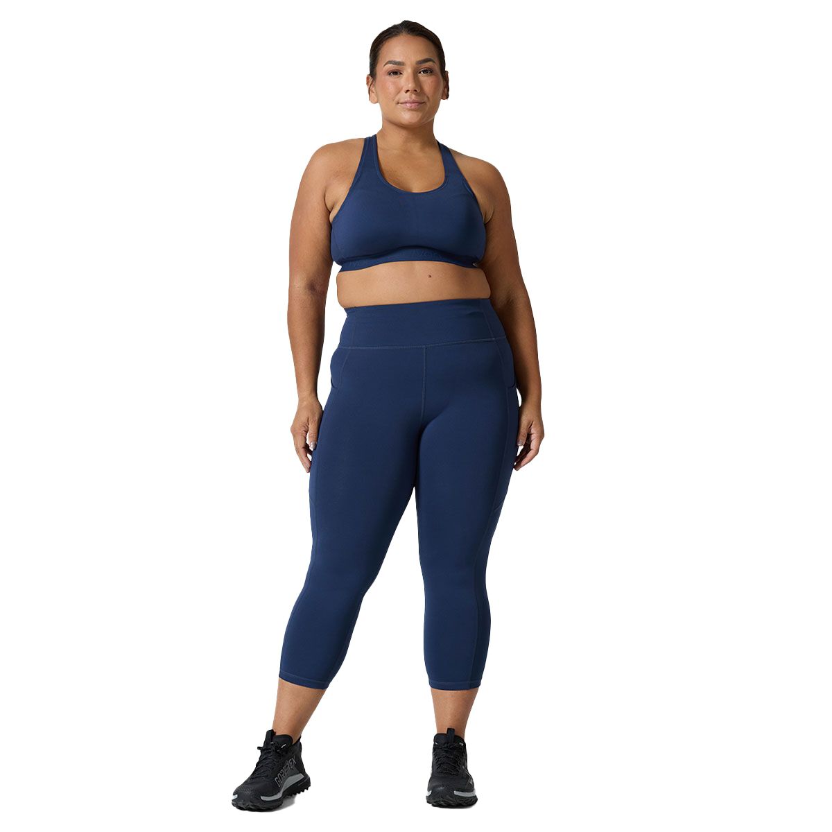 Ell/Voo Womens Essentials 3/4 Pocket Tights