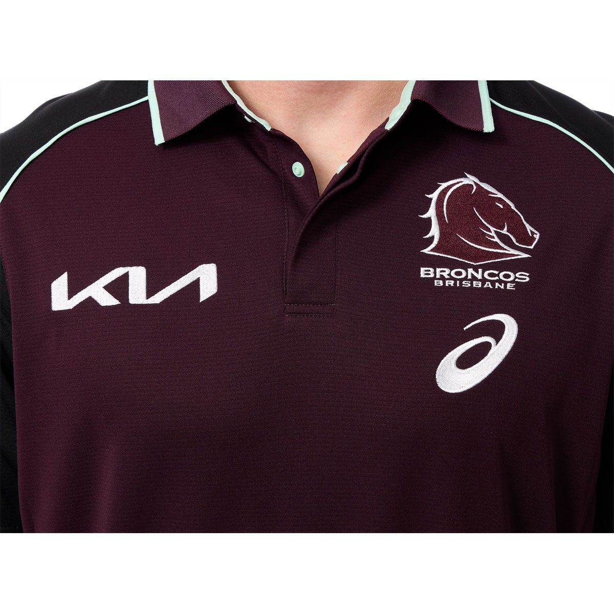 Brisbane Broncos 2025 Mens Training Polo