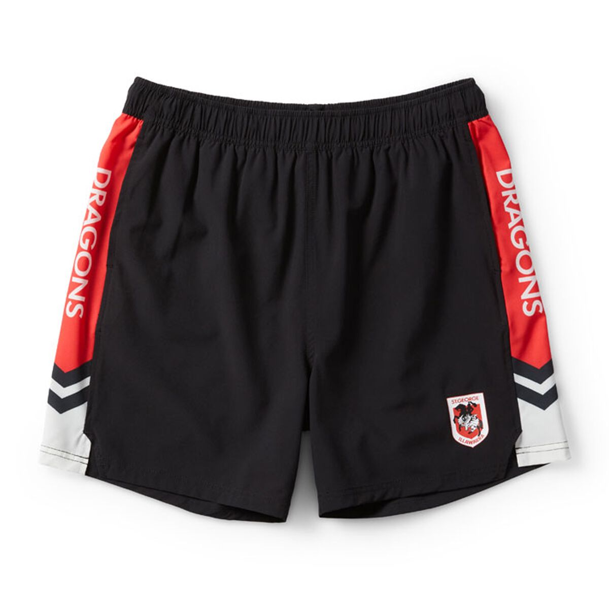St George Illawarra Dragons Mens Tech Shorts