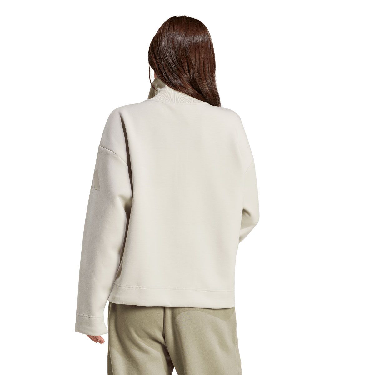 adidas Womens ALL SZN Soft Lux Quarter Zip Pullover