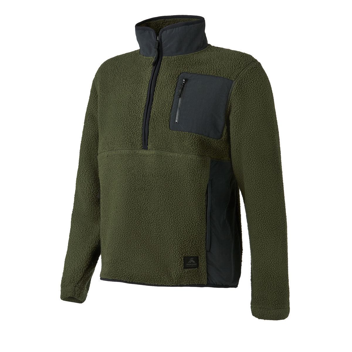 macpac Mens Terra High Pile Hoodie