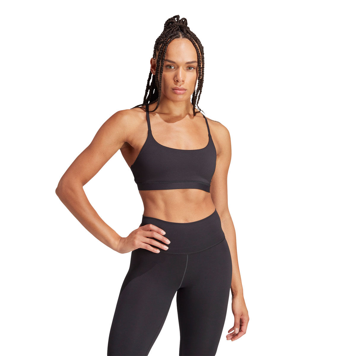 adidas Womens All Me Light Support Sports Bra