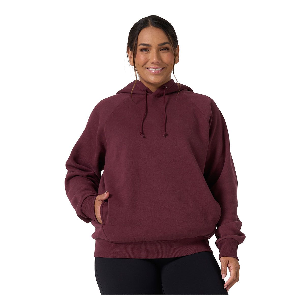 Ell/Voo Womens Mae Fleece Pullover Hoodie