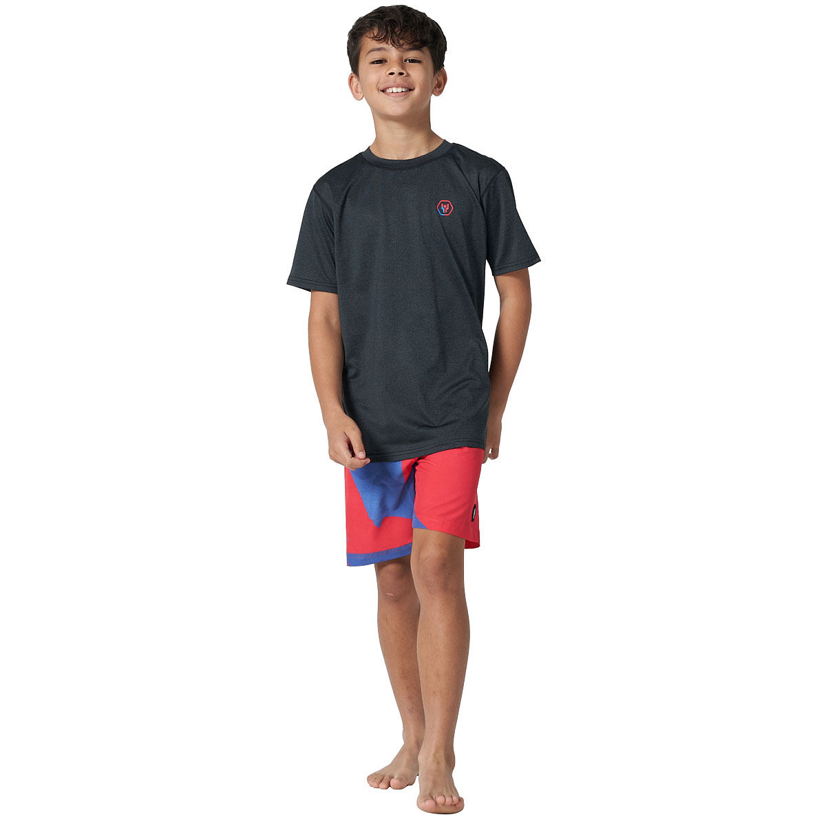 Tahwalhi Boys Short Sleeve Surf Tee