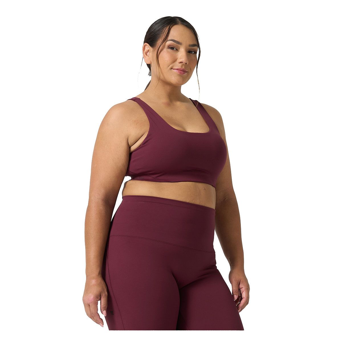 Ell/Voo Womens Averi Crop Sports Bra